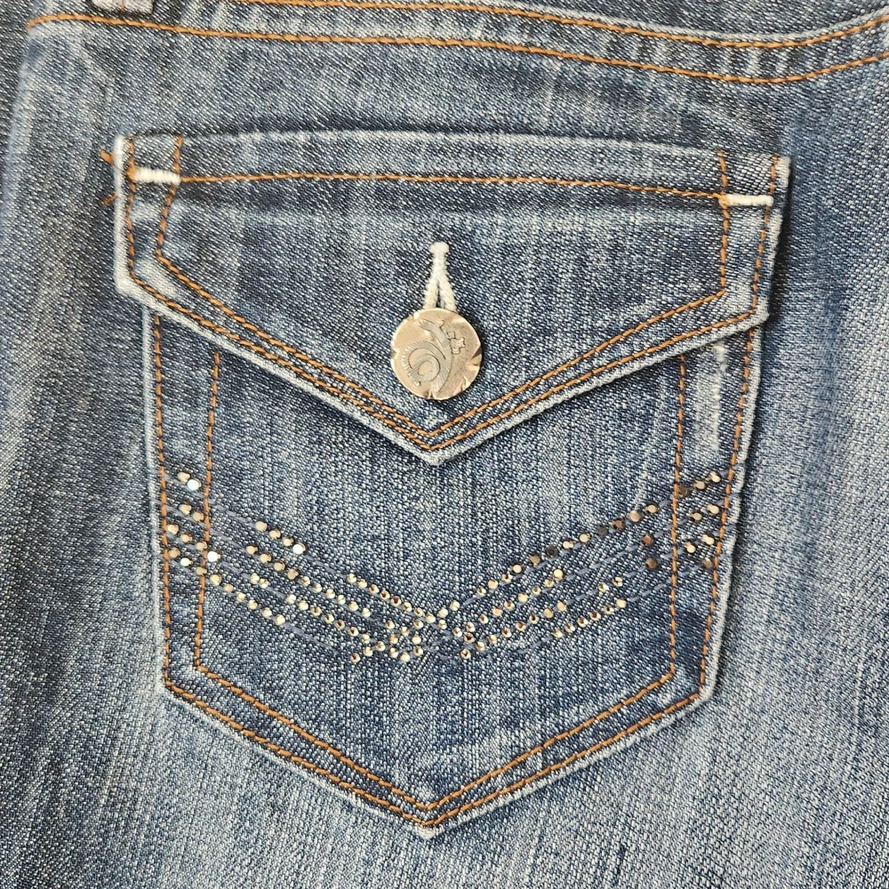Vigoss Dark Blue Straight Leg Jeans